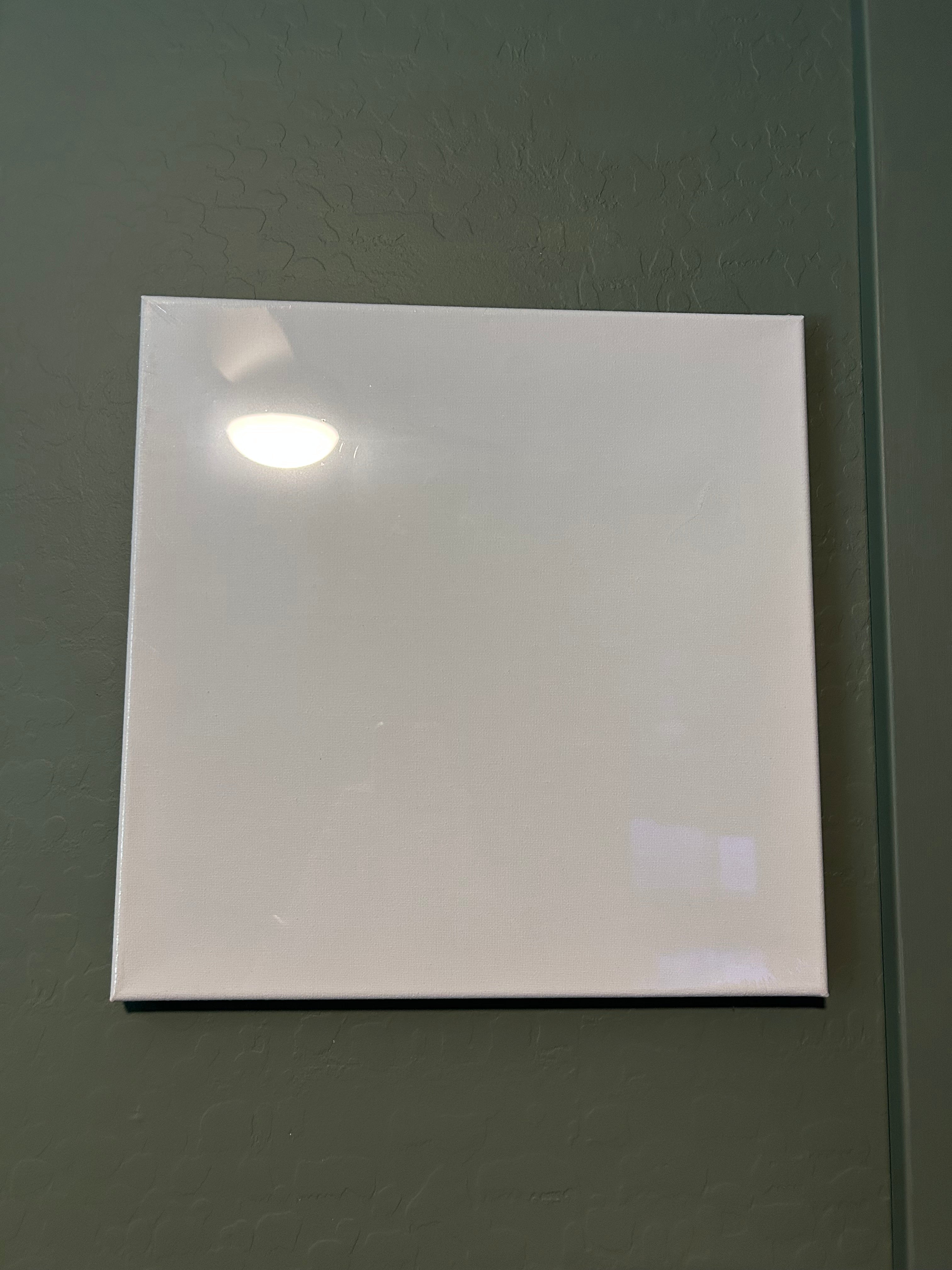 Custom Canvas with Fine Line - 14x14
