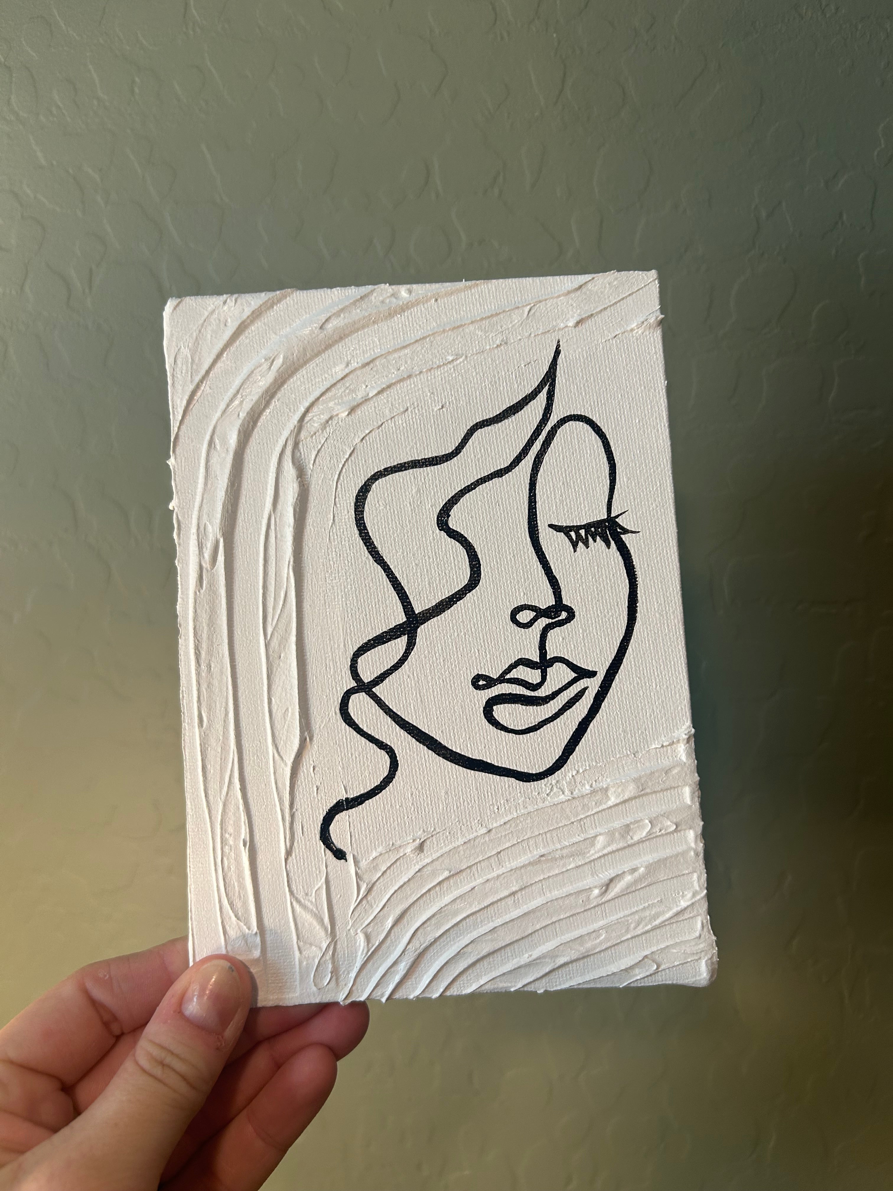 Mini Canvas - “Beauty” 5x7