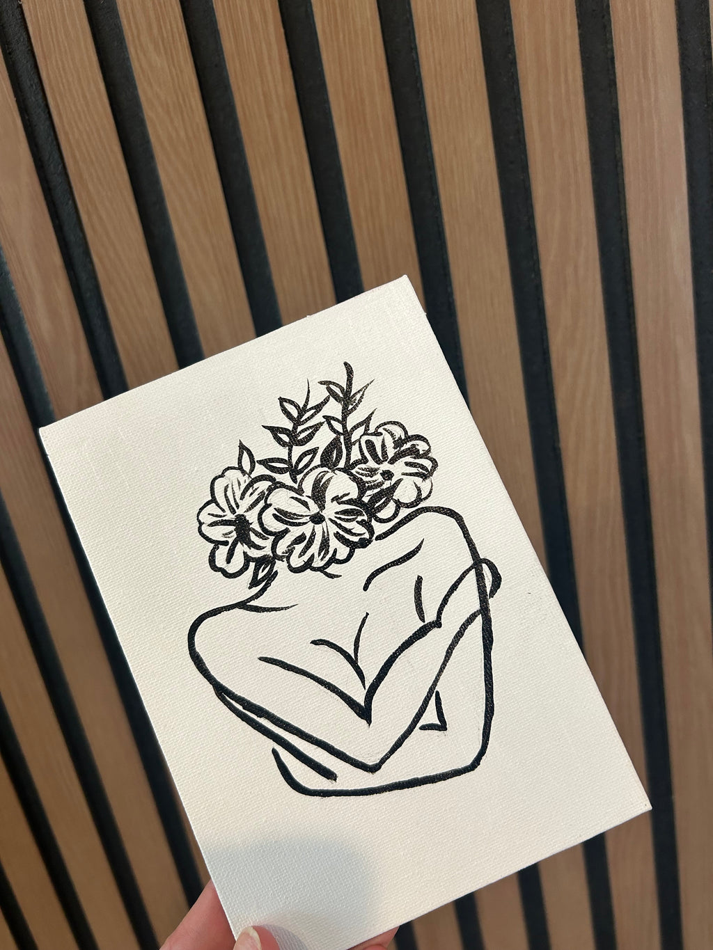 Mini Canvas - “Still Growing” 5x7