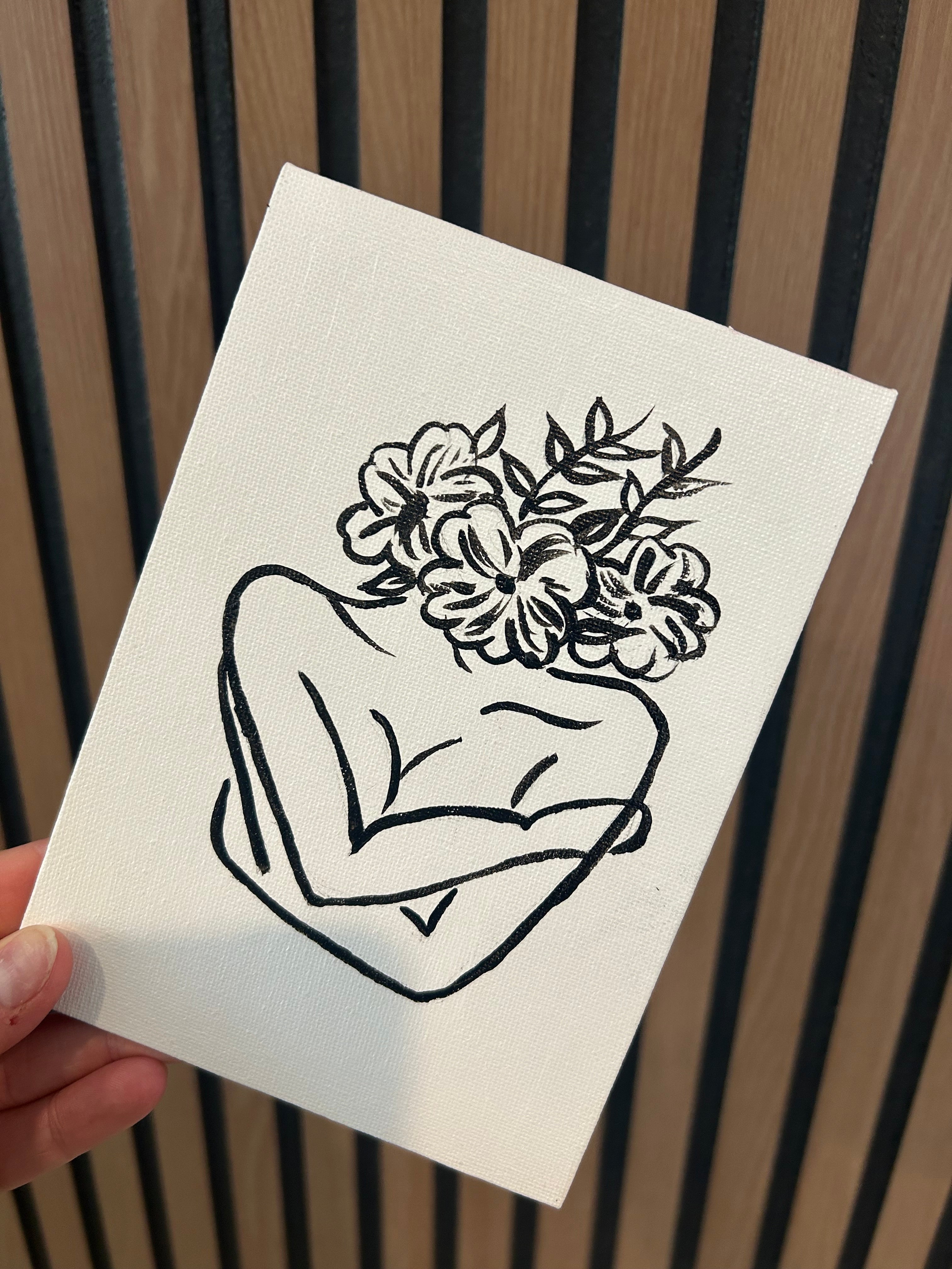Mini Canvas - “Still Growing” 5x7