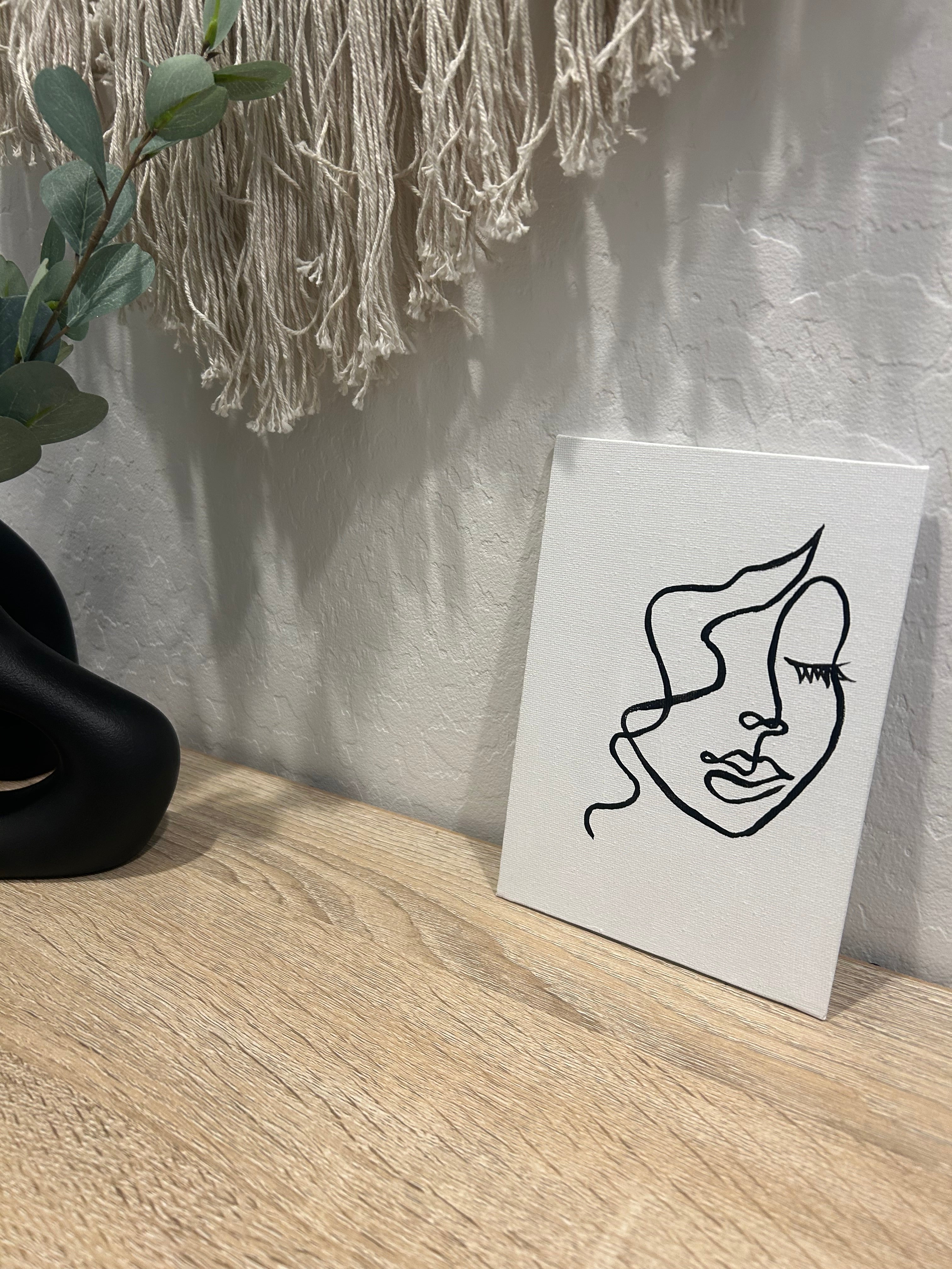Mini Canvas - “Beauty” 5x7