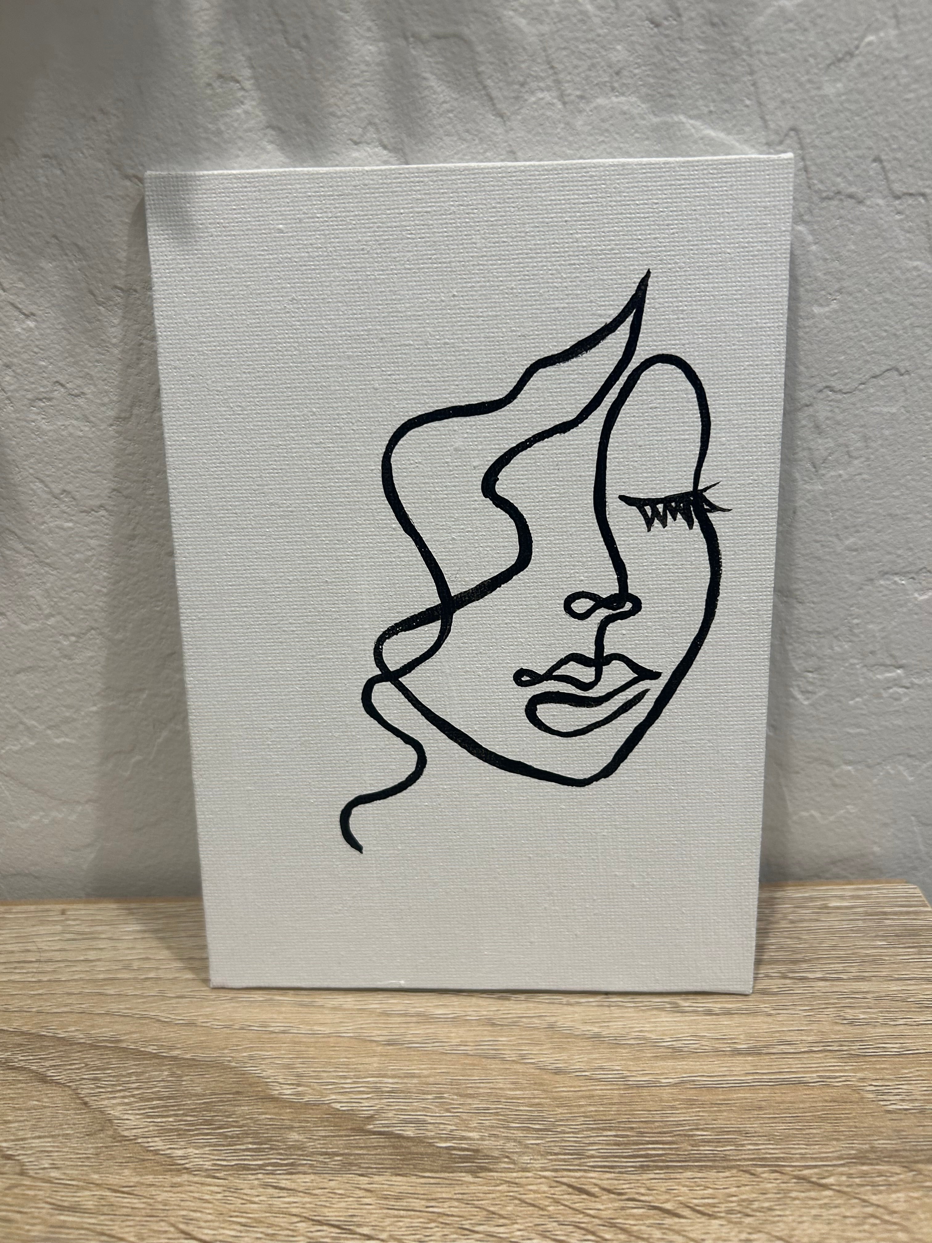 Mini Canvas - “Beauty” 5x7