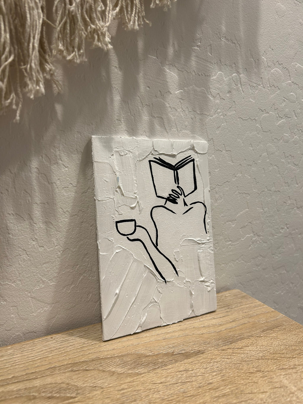 Mini Canvas - “Book Nook” 5x7