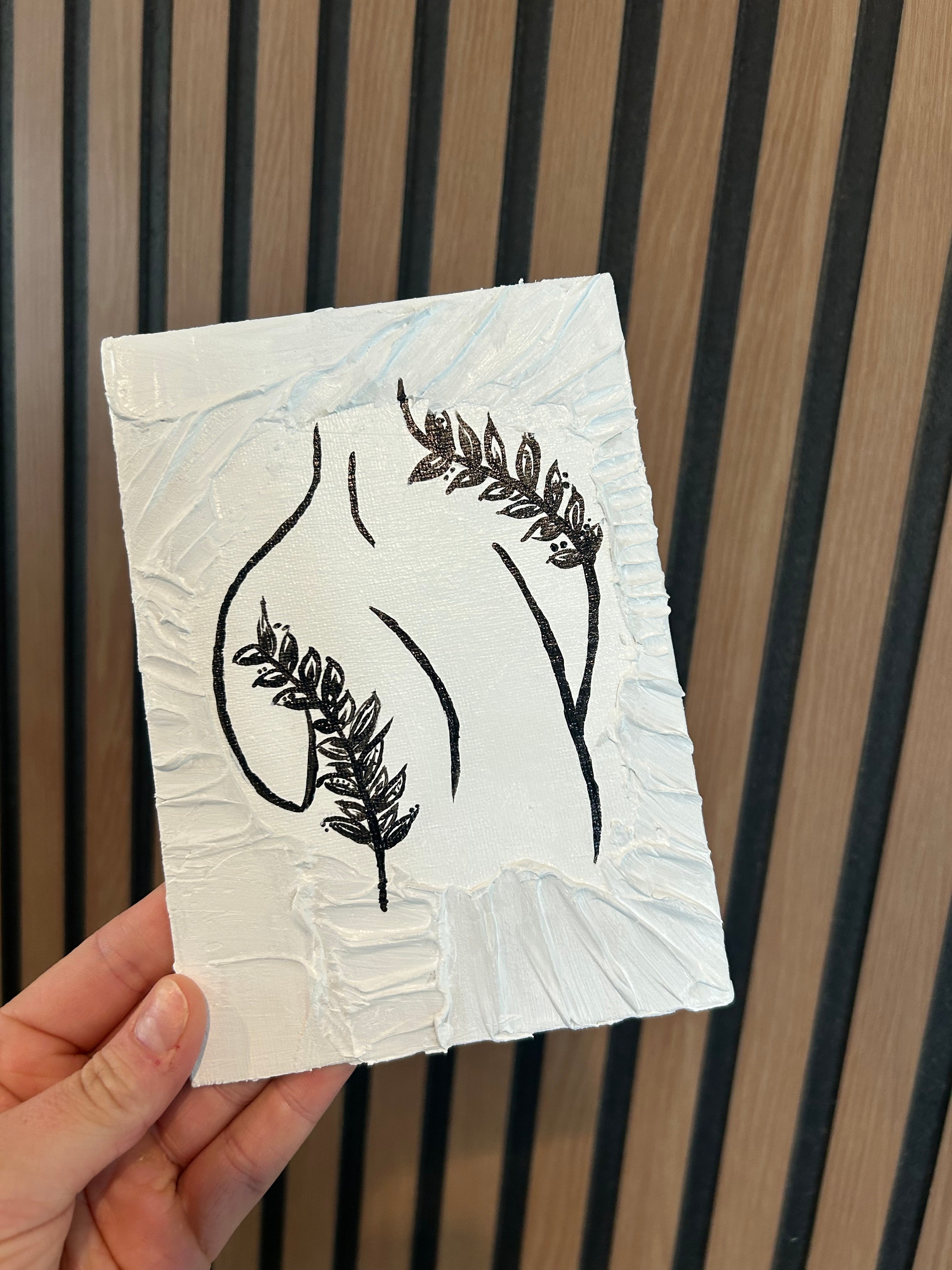 Mini Canvas - “Vines” 5x7
